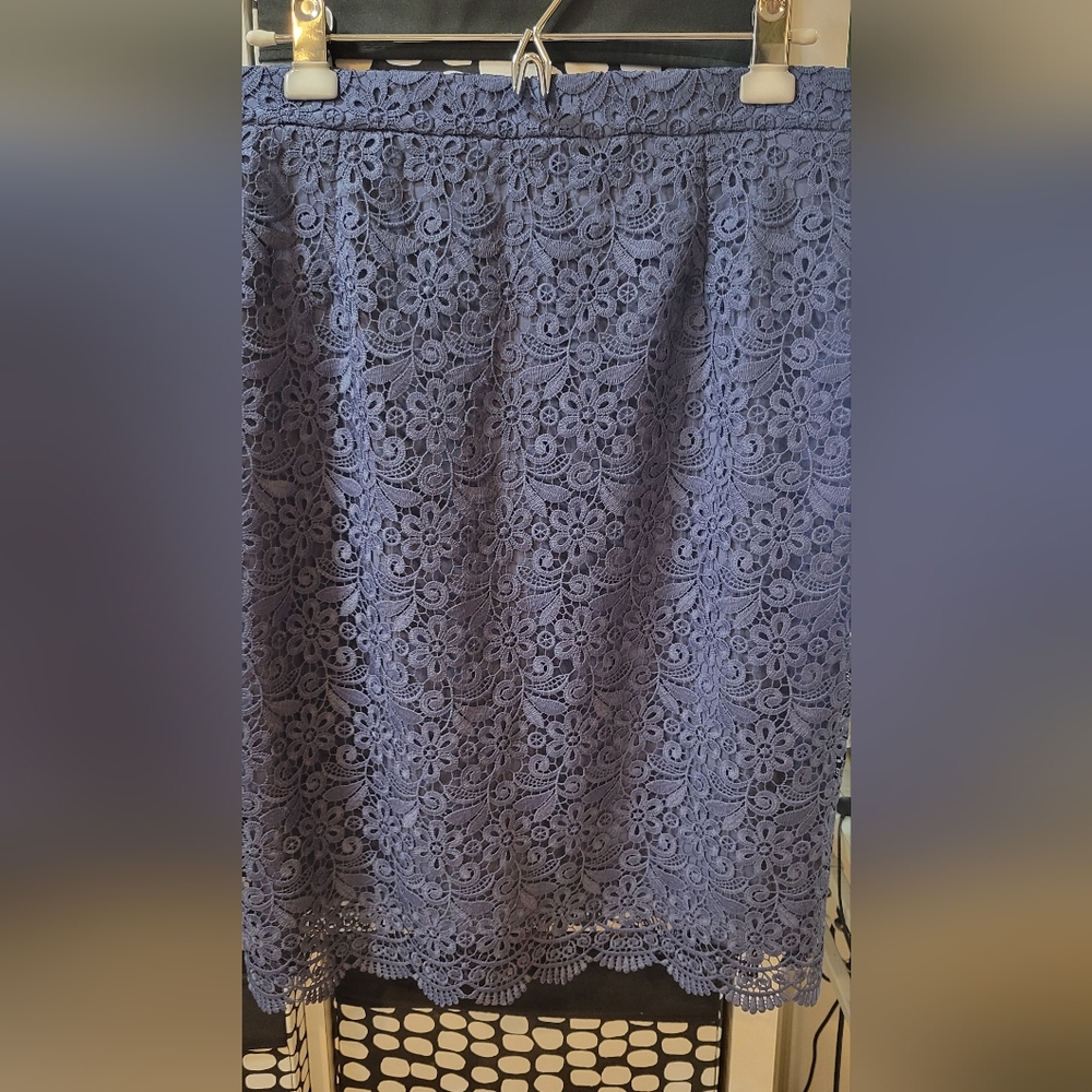 Uniqlo Purple Lace Skirt